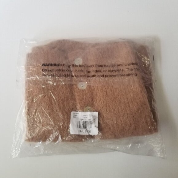 NWT Pacsun la hearts tan clueless cropped button sweater vest Color Tan SIze S - Picture 6 of 8